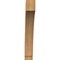 Ekena Millwork 5 1/2"W x 38"D x 38"H Imperial Smooth Knee Brace, Western Red Cedar BRC06X38X38IMP00SWR - alternate 3